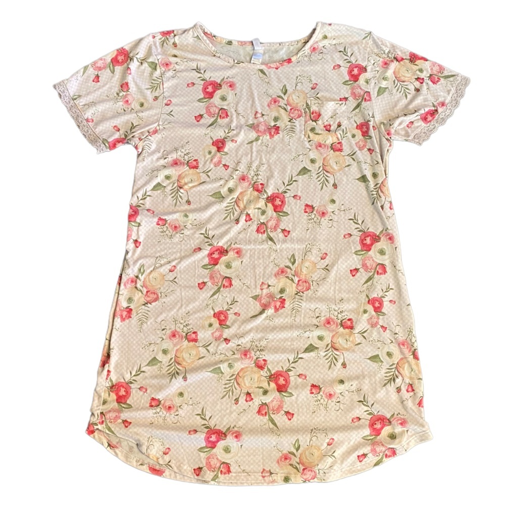 {flora by flora nikrooz} Extremely soft floral sleep shirt